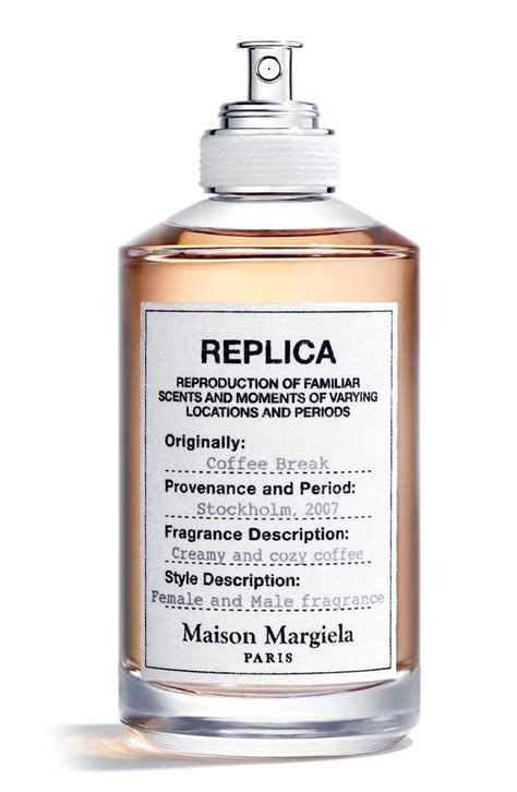 replica coffee break perfume travel size|coffee break by maison margiela.